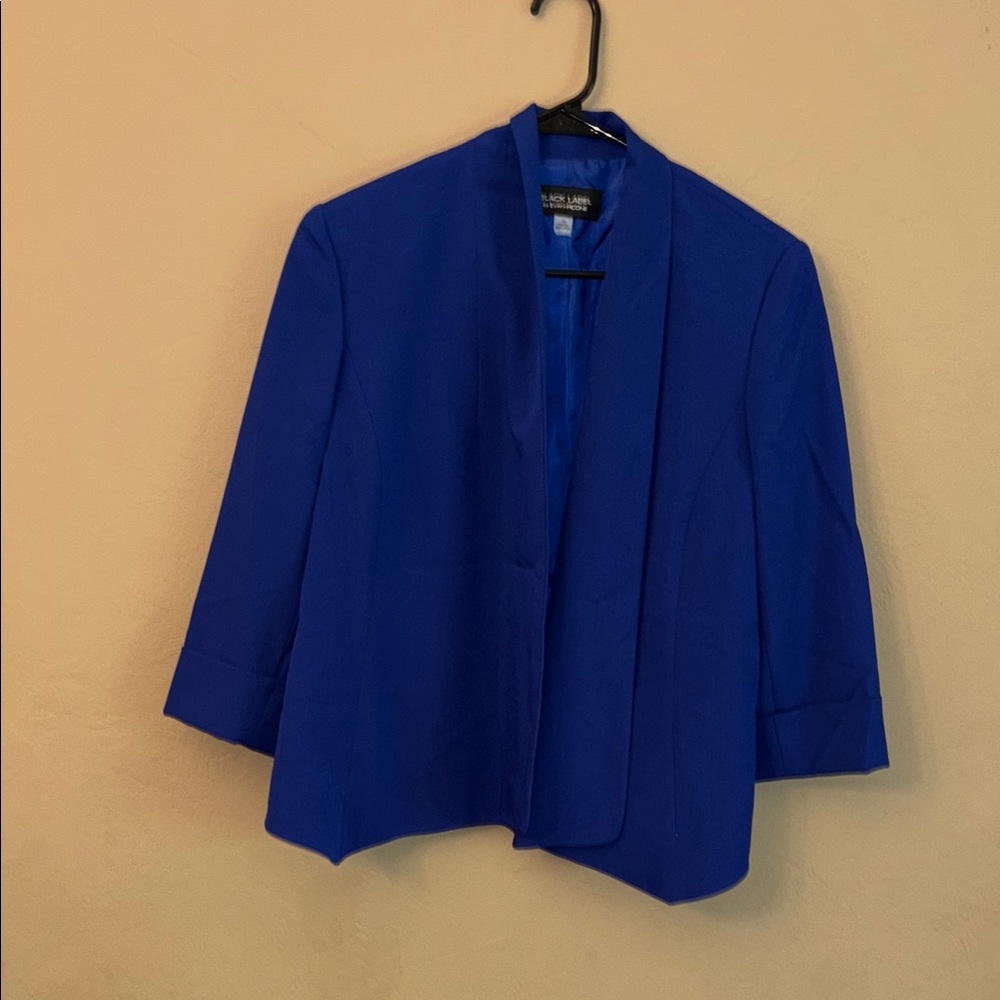 Black Label Women's Royal Blue Blazer